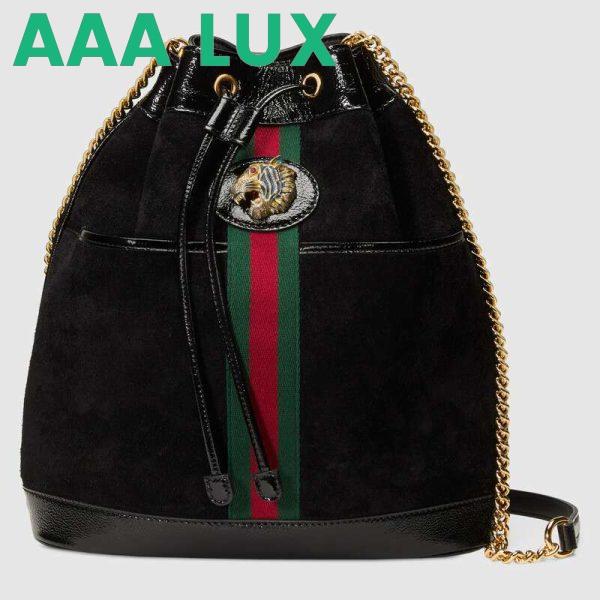 Replica Gucci GG Women Rajah Medium Bucket Bag 3