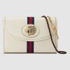 Replica Gucci GG Women Rajah Mini Bag in Leather with a Vintage Effect 5