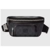 Replica Gucci Unisex Belt bag Interlocking G Blue Ivory GG Denim Jacquard 14