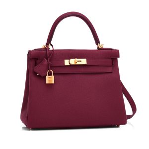 Replica Hermes Kelly Sellier 32 Bag in Togo Leather 2