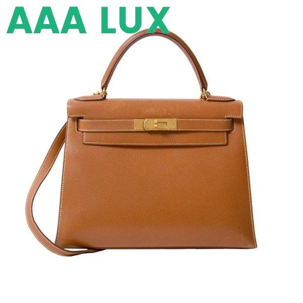 Replica Hermes Kelly Sellier 32 Bag in Togo Leather 3