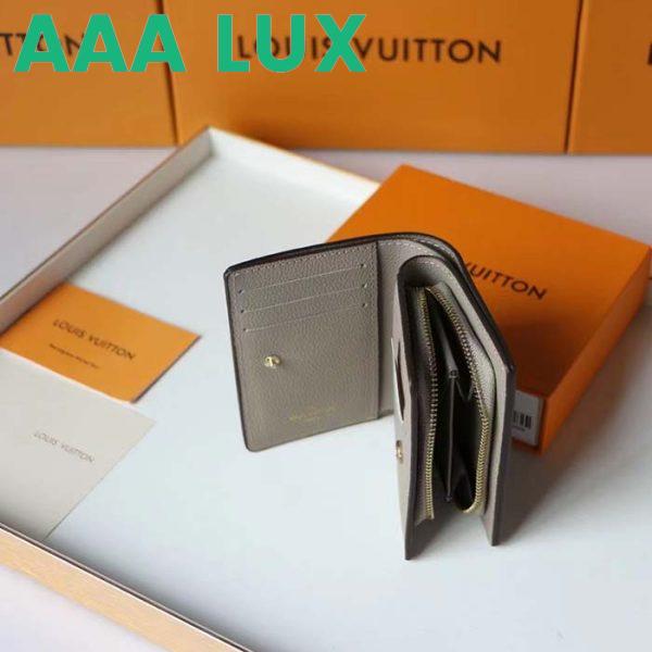 Replica Louis Vuitton LV Unisex Cléa Wallet Tourterelle Beige Embossed Supple Grained Cowhide Leather 7