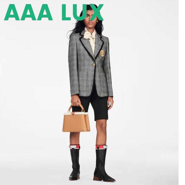 Replica Louis Vuitton LV Women Capucines BB Bag Arizona Taurillon Leather Shearling 12