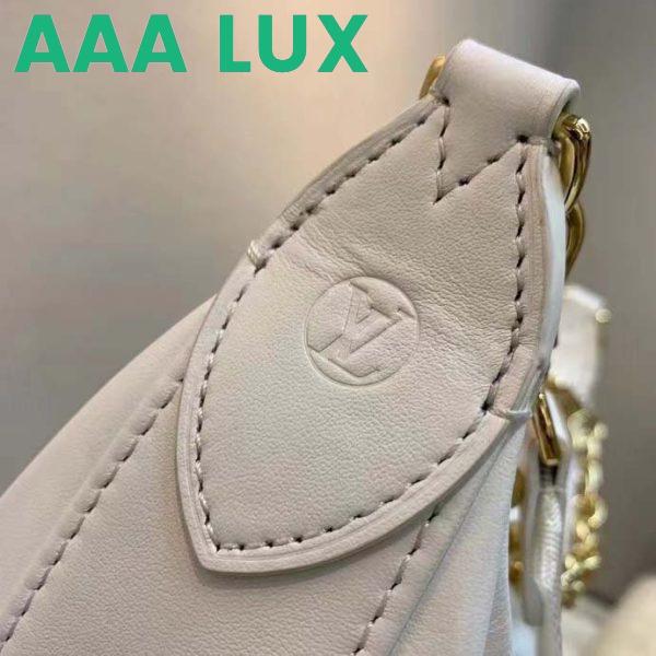 Replica Louis Vuitton LV Women Over The Moon White Quilted Embroidered Smooth Calf Leather 8
