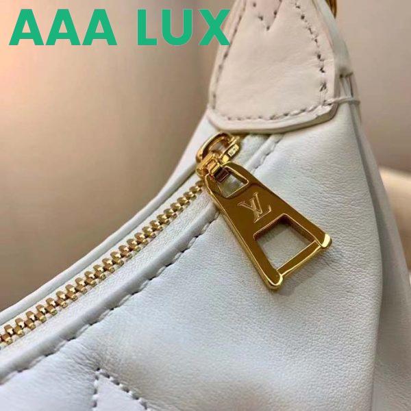 Replica Louis Vuitton LV Women Over The Moon White Quilted Embroidered Smooth Calf Leather 9