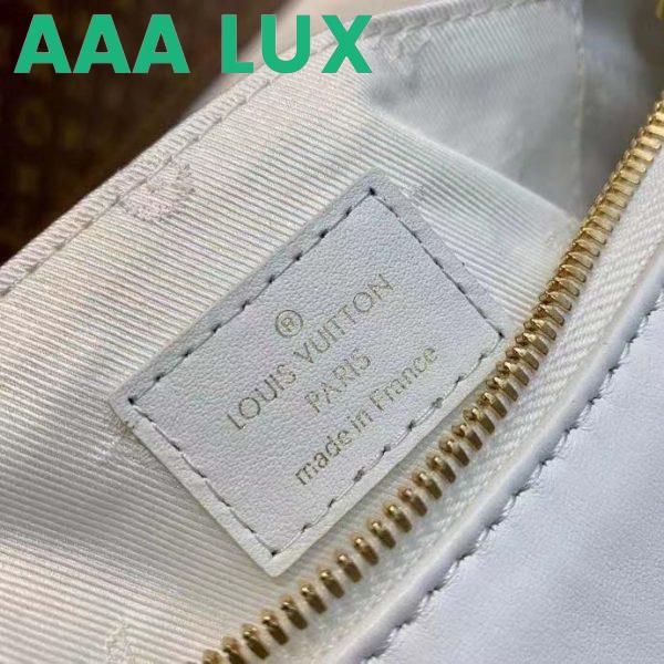 Replica Louis Vuitton LV Women Over The Moon White Quilted Embroidered Smooth Calf Leather 11