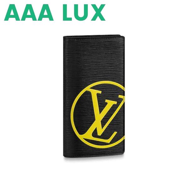Replica Louis Vuitton LV Unisex Brazza Wallet Cowhide Leather 3