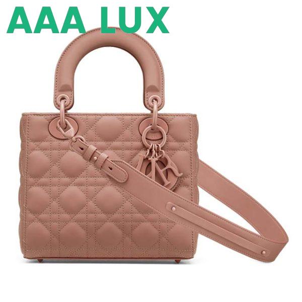 Replica Dior Women Lady Dior My ABCDior Bag Ultramatte Cannage Calfskin 2