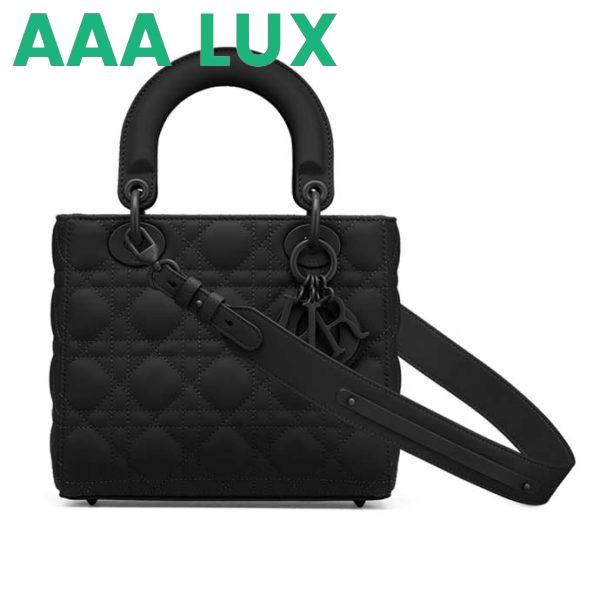 Replica Dior Women Lady Dior My ABCDior Bag Ultramatte Cannage Calfskin 4