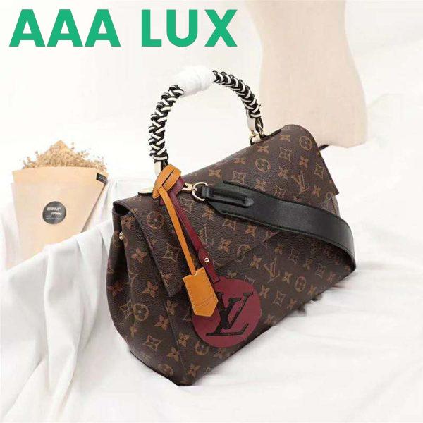 Replica Louis Vuitton LV Women Cluny MM Handbag in Monogram Canvas-Brown 4