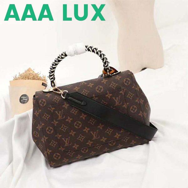 Replica Louis Vuitton LV Women Cluny MM Handbag in Monogram Canvas-Brown 5