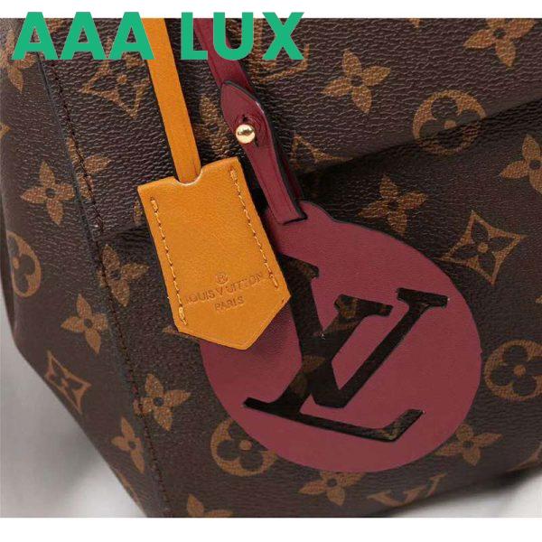 Replica Louis Vuitton LV Women Cluny MM Handbag in Monogram Canvas-Brown 8