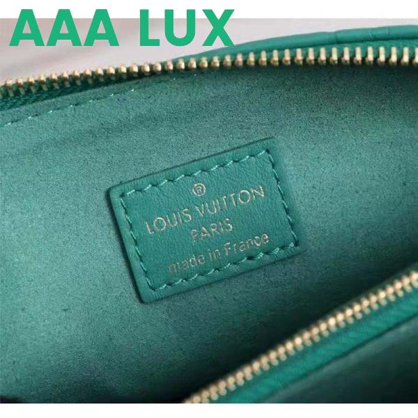 Replica Louis Vuitton LV Women Coussin BB Handbag Emerald Monogram Embossed Puffy Lambskin 11