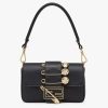 Replica Fendi Women First Small Beige Leather Bag with Exotic Details 12