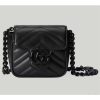 Replica Dior Women CD Signature Bag Strap Blue Dior Oblique Jacquard Flap Closure 13