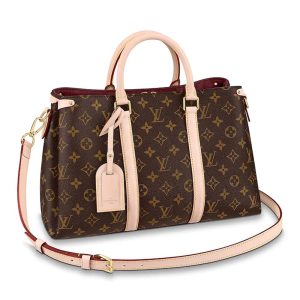Replica Louis Vuitton LV Women Soufflot MM Bag-Brown 2