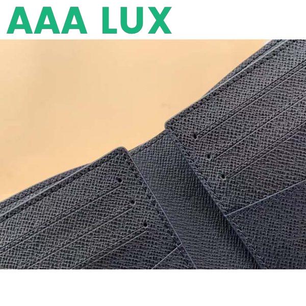 Replica Louis Vuitton LV Unisex Slender Wallet Abyss Blue Monogram Aquagarden Coated Canvas 10