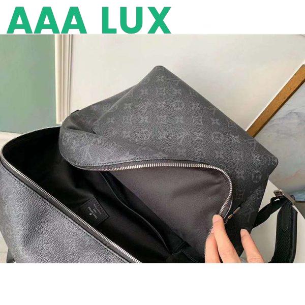 Replica Louis Vuitton LV Unisex Discovery Backpack PM in Supple Monogram Eclipse Coated Canvas 7