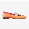 Replica Hermes Women Shoes Royal Loafer-Pink