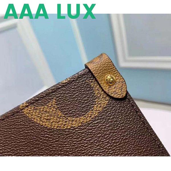 Replica Louis Vuitton LV Women Onthego MM Tote Bag Monogram Coated Canvas 10