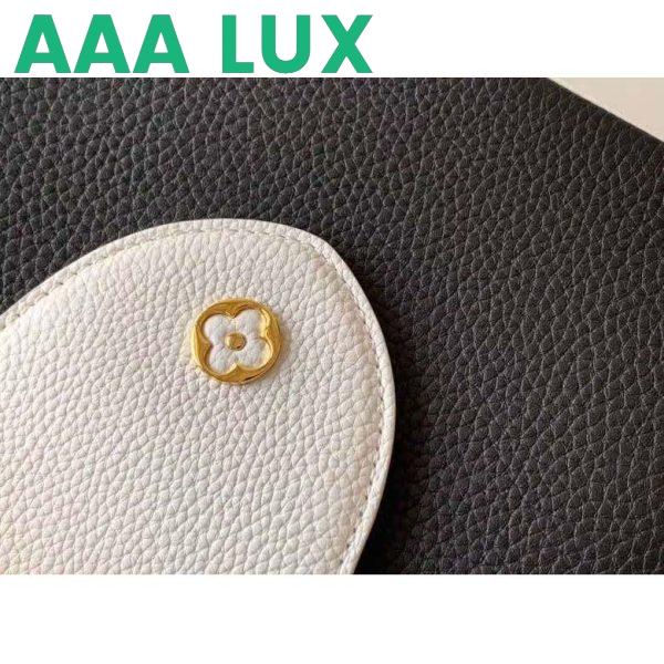 Replica Louis Vuitton LV Women Capucines PM Handbag Taurillon Leather-Black 7