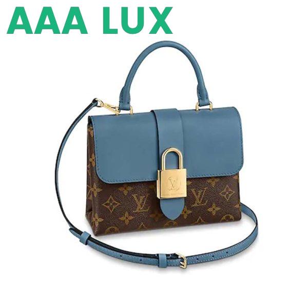 Replica Louis Vuitton LV Women Locky BB Bag in Monogram Coated Canvas and Epi Leather 3
