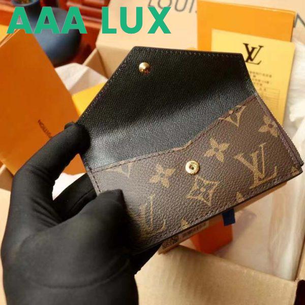 Replica Louis Vuitton LV Unisex Card Holder Recto Verso Brown Monogram Reverse Coated Canvas 4