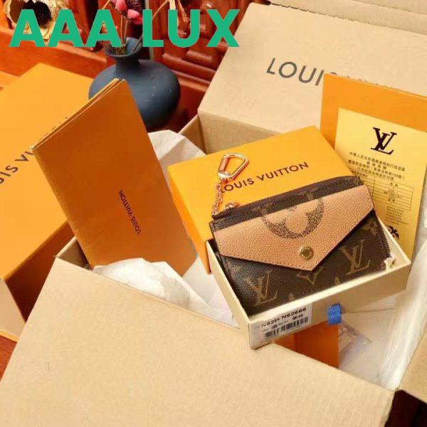 Replica Louis Vuitton LV Unisex Card Holder Recto Verso Brown Monogram Reverse Coated Canvas 5