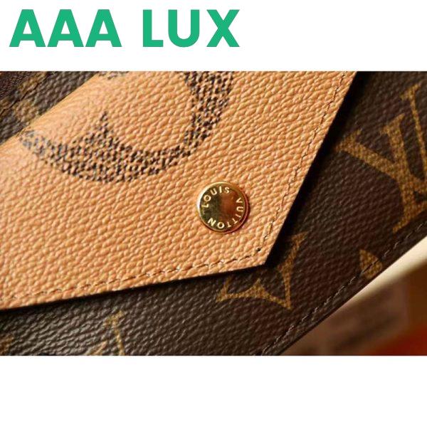 Replica Louis Vuitton LV Unisex Card Holder Recto Verso Brown Monogram Reverse Coated Canvas 8
