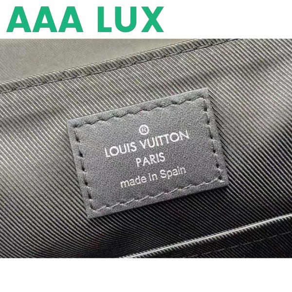 Replica Louis Vuitton LV Men District PM Bag Damier Graphite Coated Canvas 11