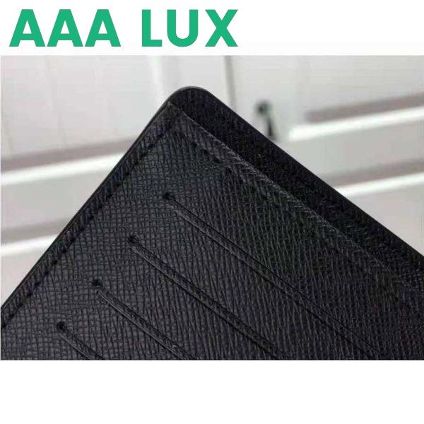 Replica Louis Vuitton LV Unisex Brazza Wallet Monogram Sunset Coated Canvas Cowhide Leather 8