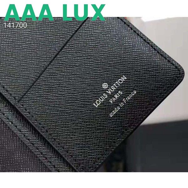 Replica Louis Vuitton LV Unisex Brazza Wallet Monogram Sunset Coated Canvas Cowhide Leather 9