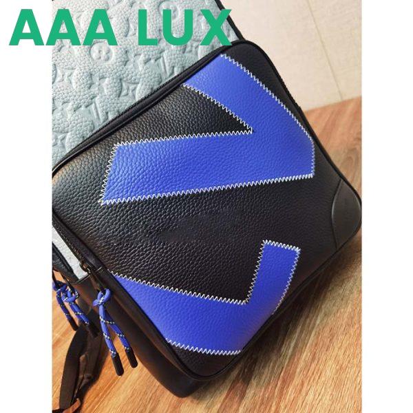 Replica Louis Vuitton LV Unisex Dean Backpack Gray Taurillon Cowhide Leather 8