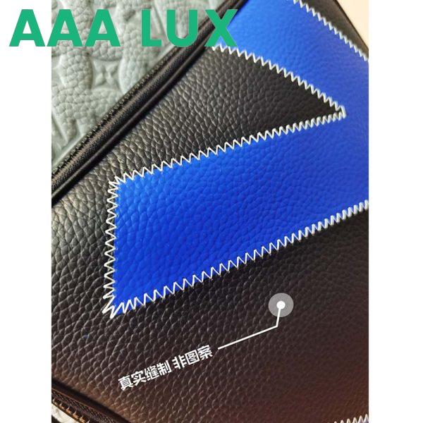Replica Louis Vuitton LV Unisex Dean Backpack Gray Taurillon Cowhide Leather 10