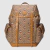 Replica Gucci GG Unisex Disney x Gucci Medium Backpack Beige/Ebony