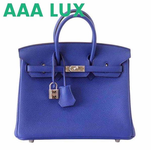 Replica Hermes Birkin 25 Bag in Togo Leather with Gold Hardware 7