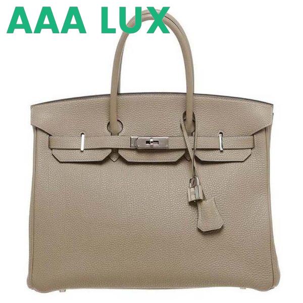 Replica Hermes Birkin 25 Bag in Togo Leather with Gold Hardware 11