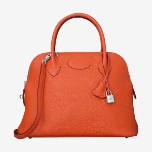 Replica Hermes Women Bolide 31 Bag in Taurillon Clemence Leather