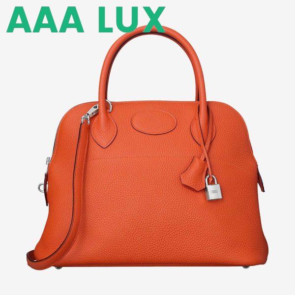 Replica Hermes Women Bolide 31 Bag in Taurillon Clemence Leather 2