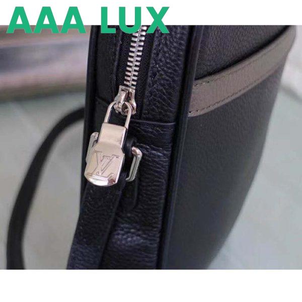 Replica Louis Vuitton LV Men Danube Slim PM City Bag-Black 8