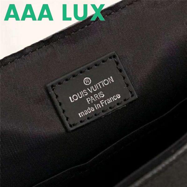 Replica Louis Vuitton LV Men District PM Bag in Monogramme Eclipse Canvas-Grey 11