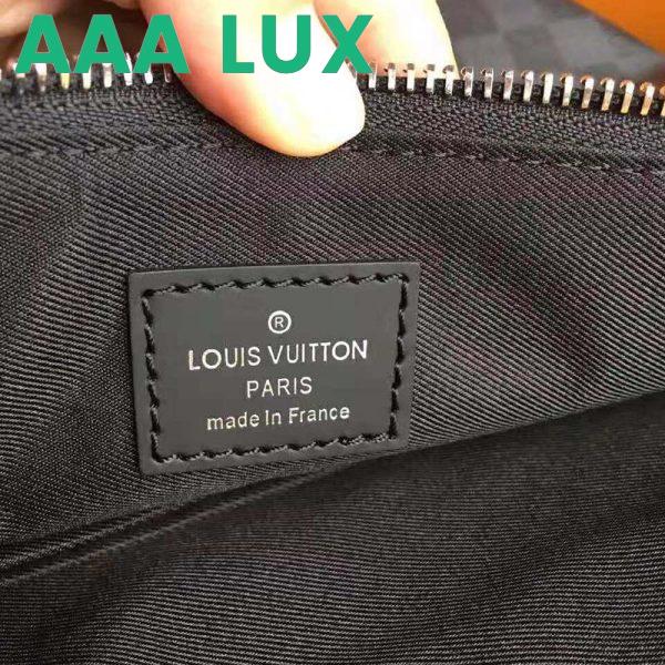 Replica Louis Vuitton LV Men Mick PM Bag in Damier Graphite Canvas-Grey 10