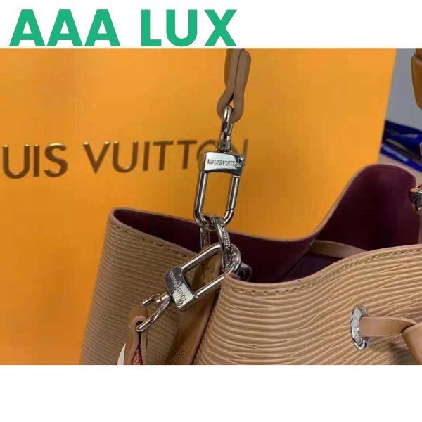 Replica Louis Vuitton LV Women NéoNoé BB Bucket Bag Gold Epi Grained Cowhide 11