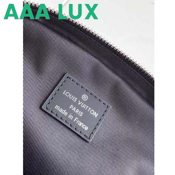 Replica Louis Vuitton LV Unisex Avenue Sling Bag Brown Monogram Macassar Coated Canvas Cowhide 12