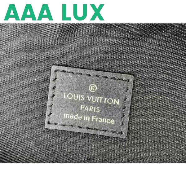 Replica Louis Vuitton LV Unisex Avenue Sling Bag NM Radiant Sun Monogram Macassar Coated Canvas 12