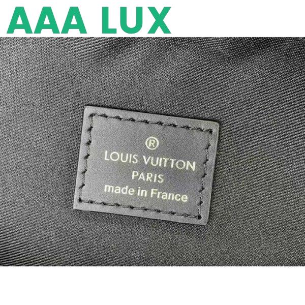 Replica Louis Vuitton LV Unisex Avenue Slingbag NM Brown Monogram Macassar Coated Canvas 11