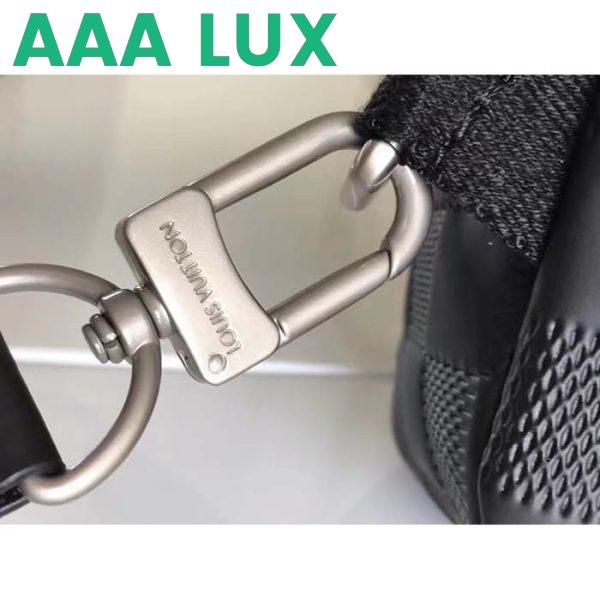 Replica Louis Vuitton LV Unisex Avenue Slingbag NM Damier Infini Cowhide Leather 10