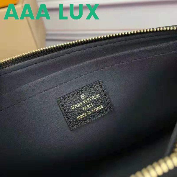 Replica Louis Vuitton LV Unisex Black Multi Pochette Accessoires Embossed Supple Grained Cowhide 11