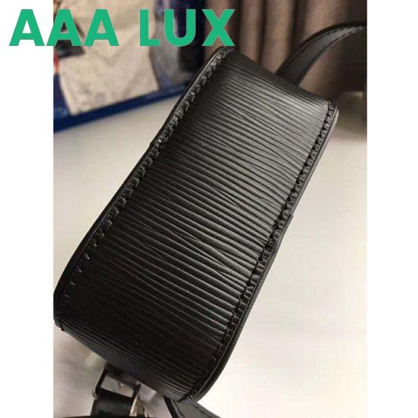 Replica Louis Vuitton LV Unisex Danube PM Bag Black Epi Leather 5