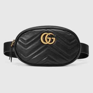 Replica Gucci GG Unisex GG Marmont Matelassé Leather Belt Bag